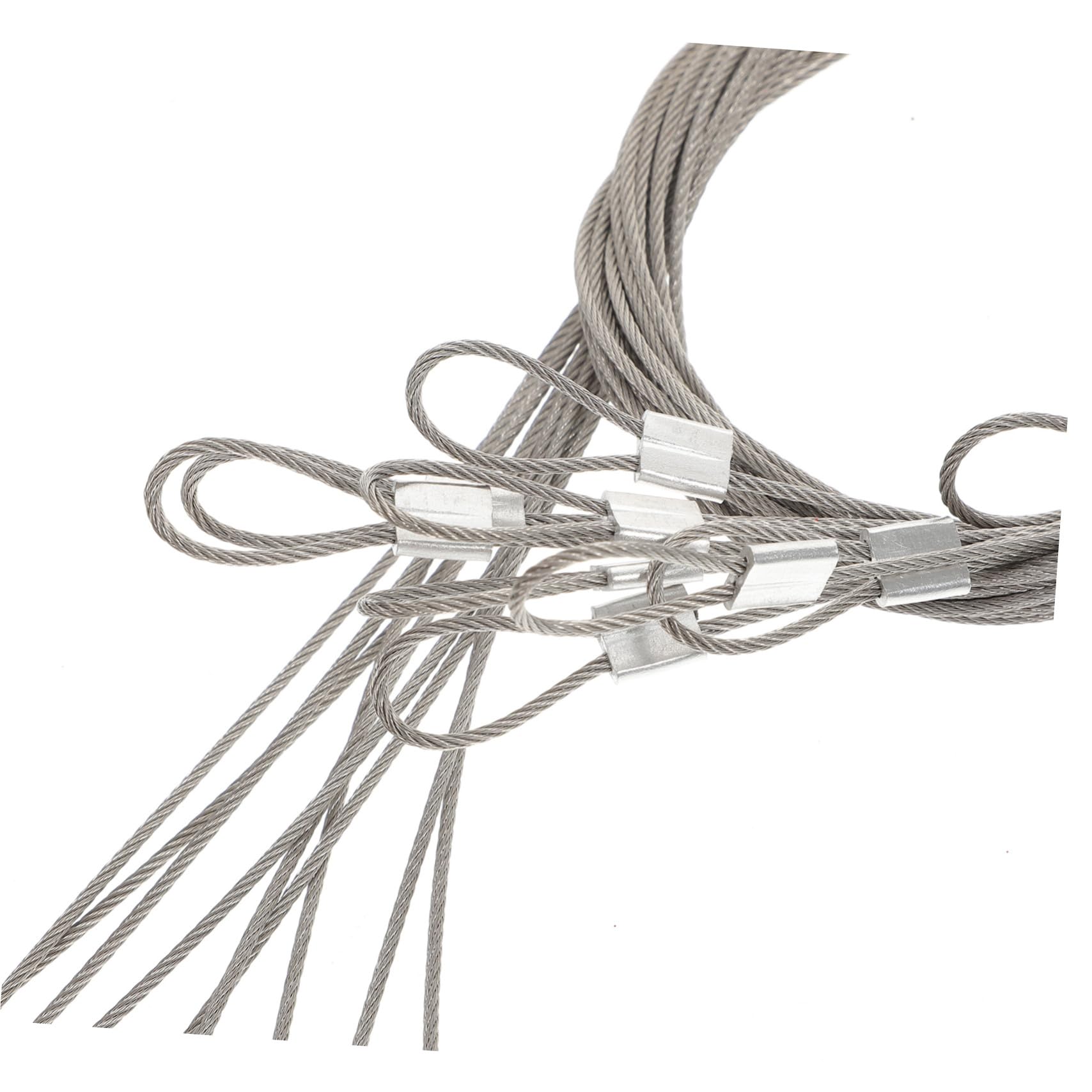 10 pezzi Ganci in Acciaio Inossidabile Regolabili per Appendere Immagini e Specchi Kit Completo con Ganci Resistenti per Immagini Pesanti Esposizioni e Decorazioni Murali