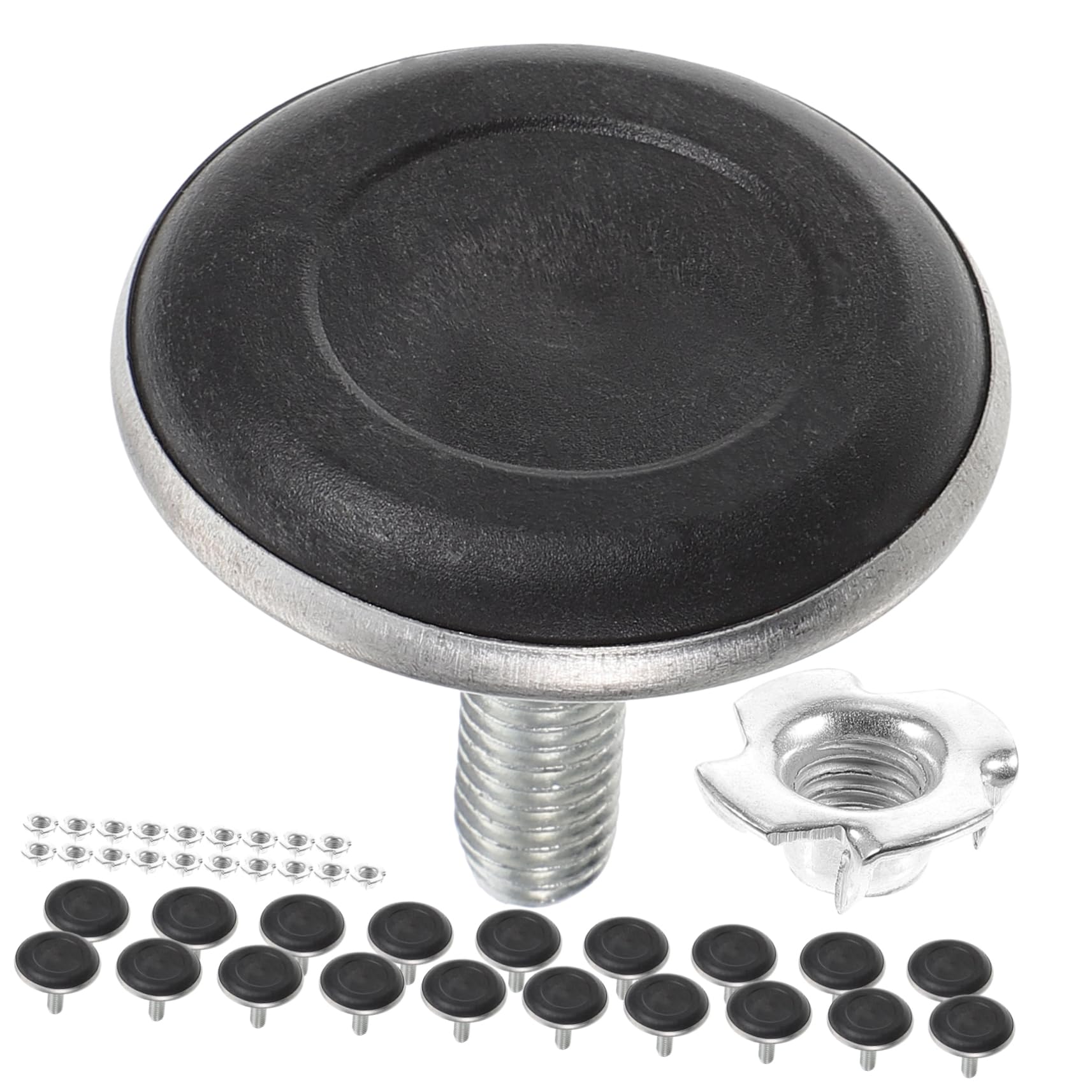 Niveladores de muebles ajustables para terraza y comedor en pack de 20 piezas