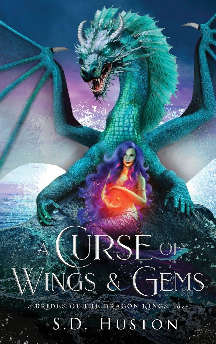 A Curse of Wings & Gems: A Cursed Royals Fantasy Romance (A Brides of the Dragon Kings Novel)