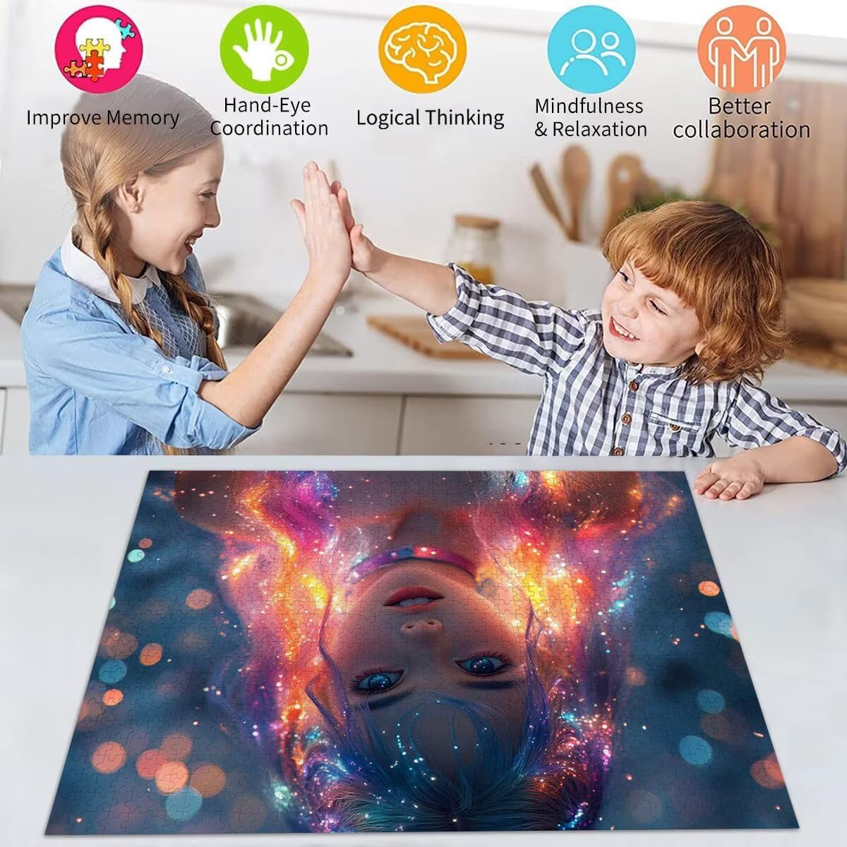 Puzzle Erwachsene 2000 Teile Mädchen Karikatur Educa Jigsaw für Kinder ab 8 Jahren Mädchen Jungen, Erwachsene Impossible Klassische Puzzles Schwer, Anspruchsvoll Spielspaß, Geschenke 70x99cm t-776