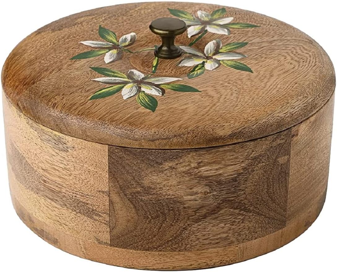 Buy Dudki Wooden Chapati Box Keeps Your Roti Chapati Warm Warm Chapati