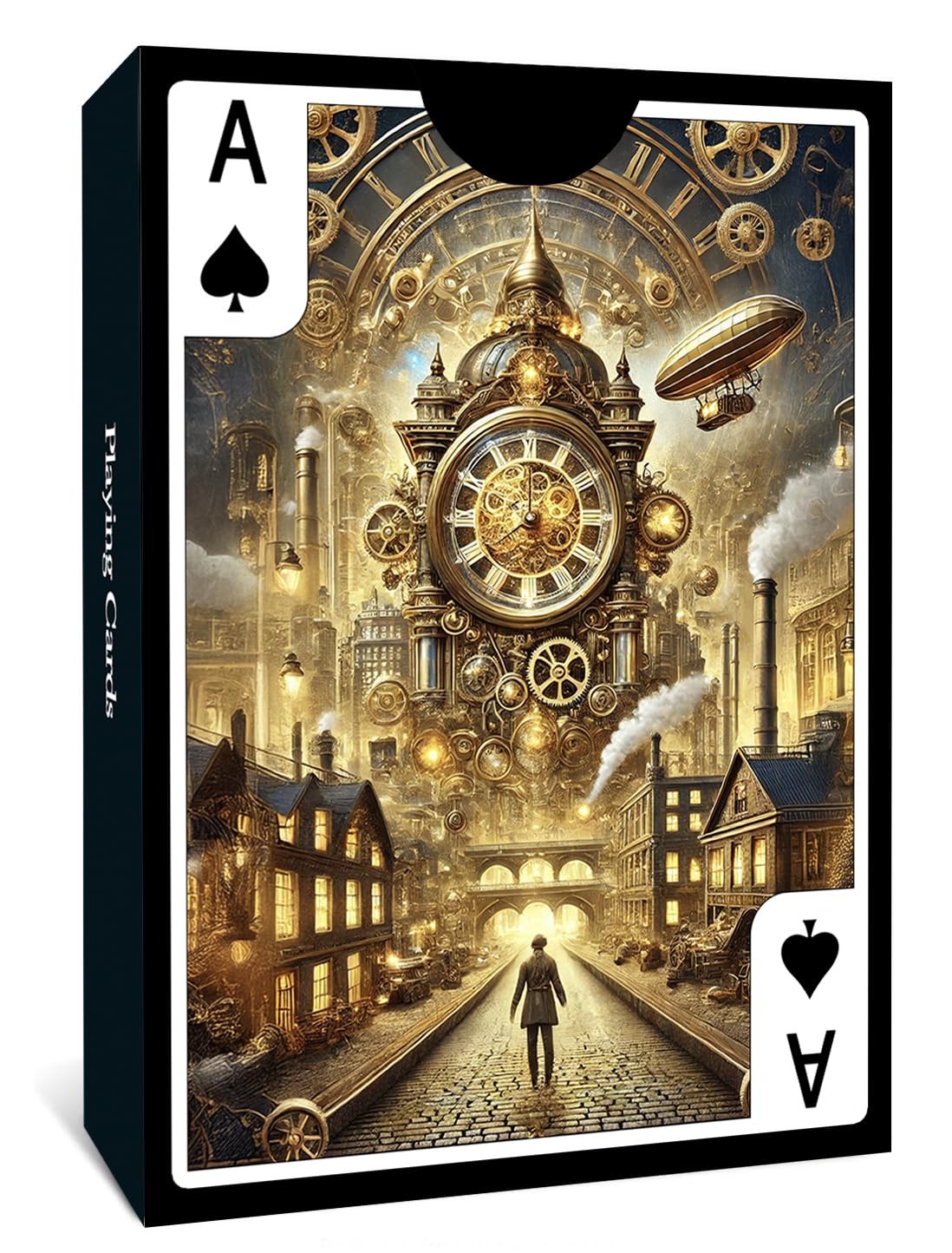 STEAMPUNK DECK OF CARDS PLAYING CARDS, Stunning steampunk images, Stocking Filler, Family card game, Christmas, Birthday Gift Present for Mum, Dad, Holidays, Collectable Cards, Secret Santa Gift