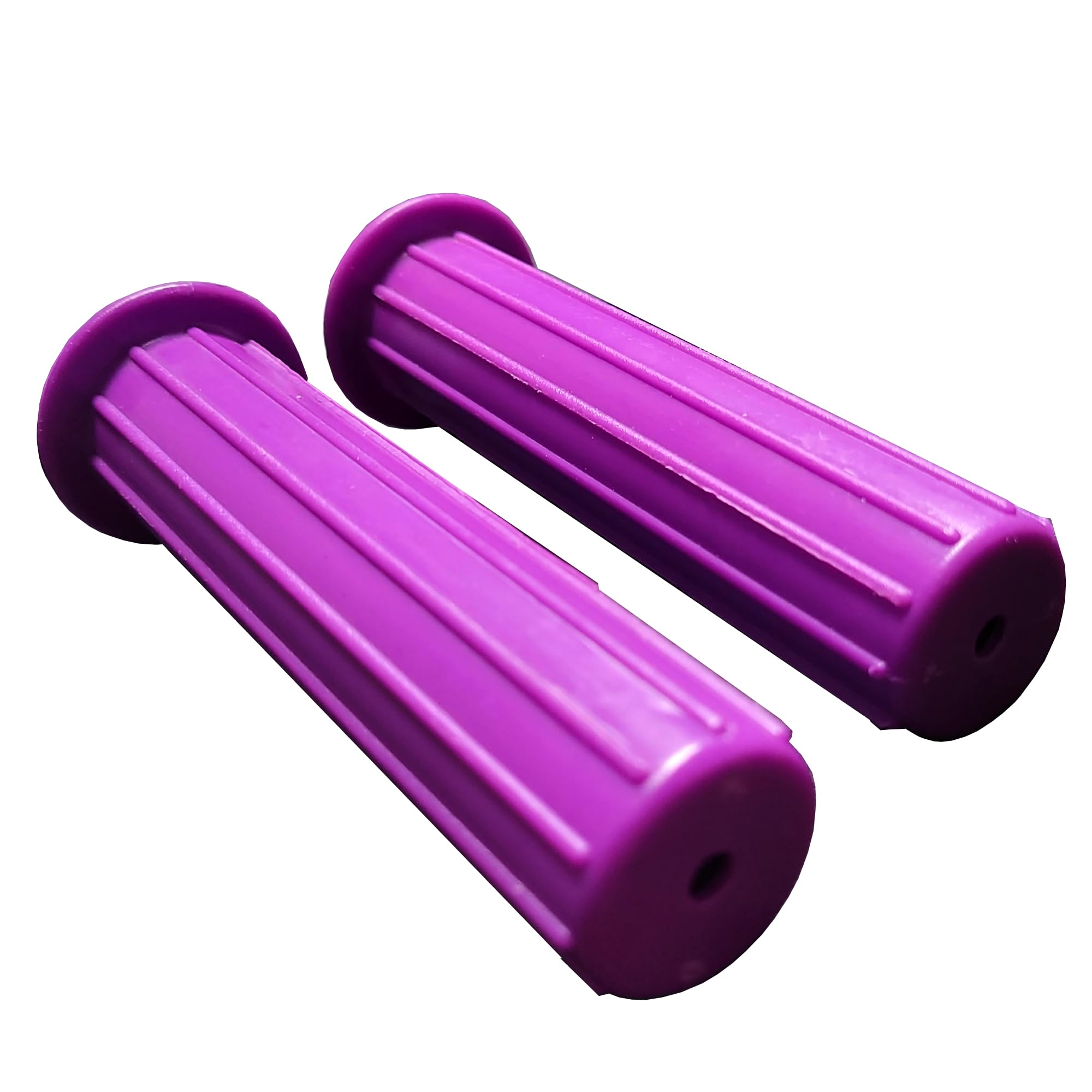 Ketoplastics Purple Handle Hand Grips Anti Slip Handlebar Grips For Wheelbarrow Cart Trolley Scooter Or Bike - 22Mm - 1 Pair