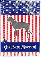 Vista 644 de Caroline's Treasures BB4243GF Bandera de jardín con texto en inglés «Merry Christmas» con texto en inglés «Merry Christmas», bandera decorativa