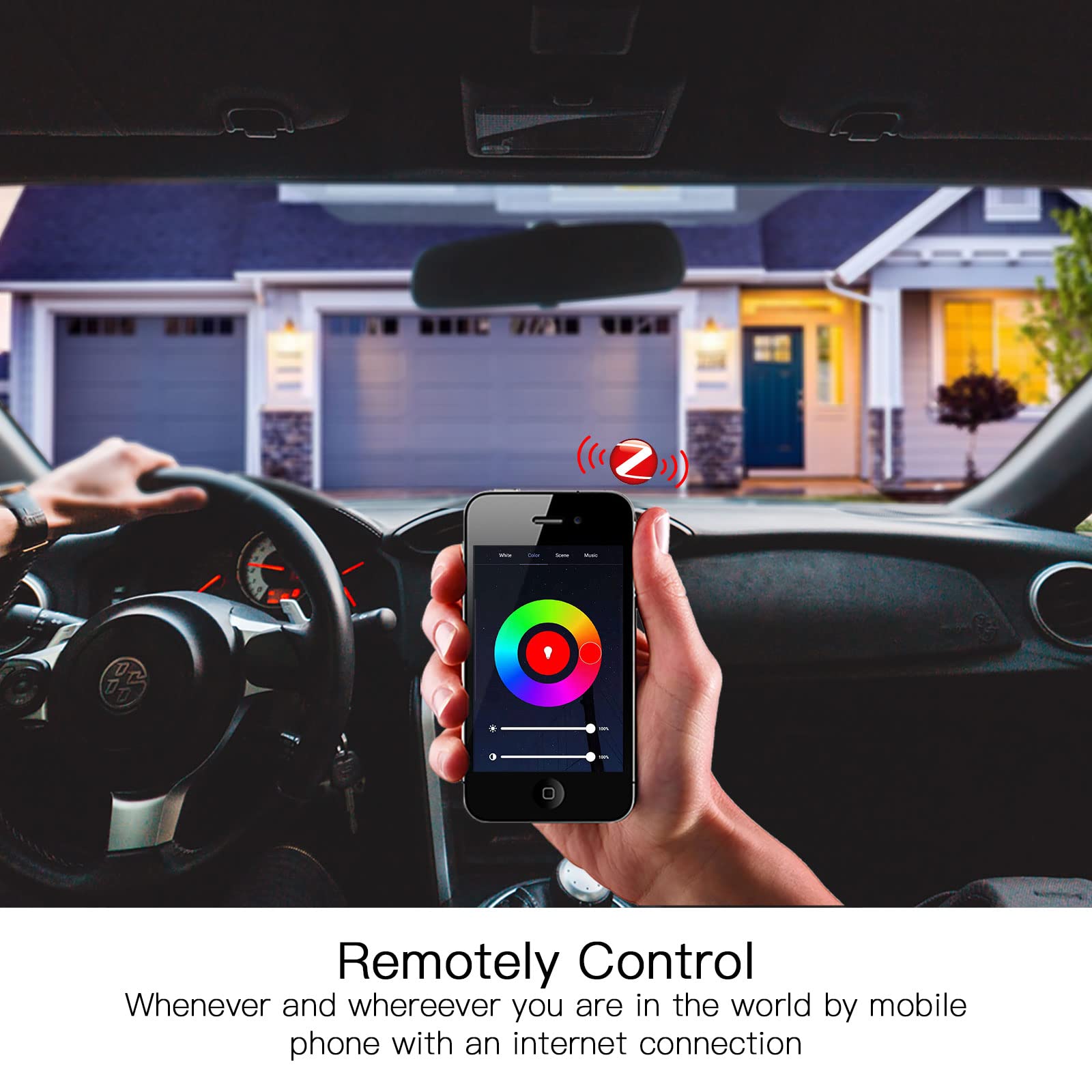 LEDLUX Lámpara LED GU10 ZigBee, Foco LED Inteligente GU10 5W, RGB CCT Regulable, Compatible con Alexa, Compatible con Philips HUE 3.0 (4), SHZ61005