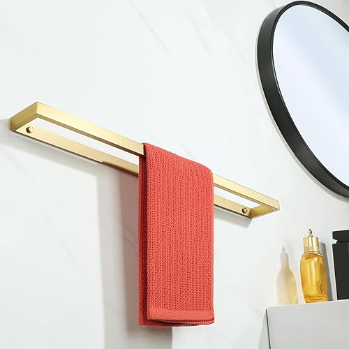 Vista 100 de Alise Toallero de baño, soporte de pared para toallas de baño, toallero para baño, toallero de acero inoxidable SUS304 de 8 pulgadas, negro mate