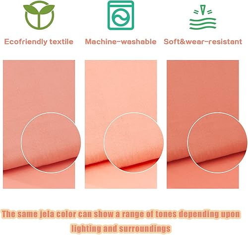 Miniatura 35 de jela Sofá de juego para niños, tamaño extendido, 8 piezas para la familia, sofá modular de espuma para niños y adultos, juego de casa de juegos para