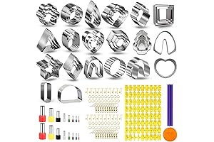 PTFJZ Polymer Clay Cutters for Earring Making