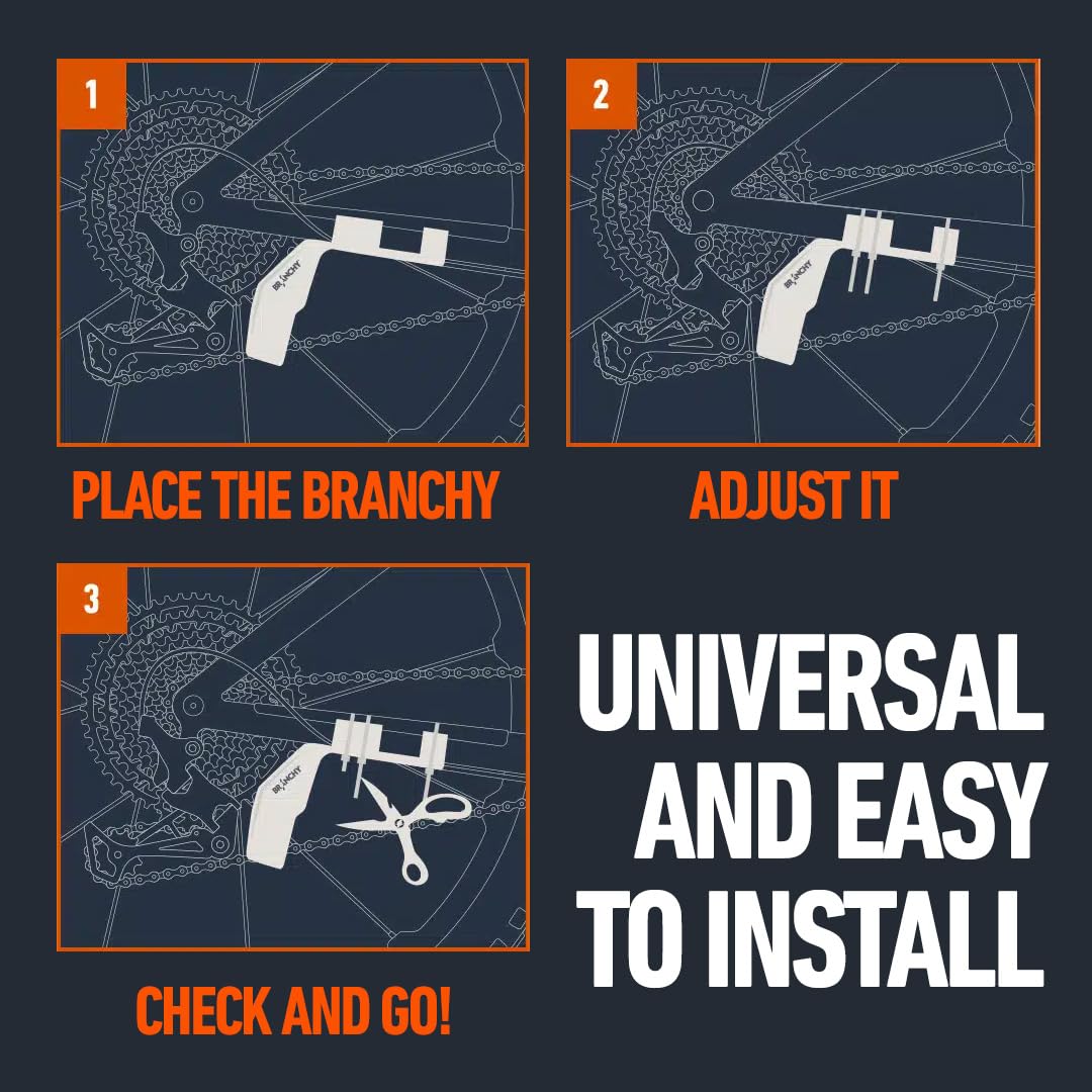 Branchy Protection, Bicycle Rear Derailleur Protector, Prevents Bumps and Breaks of the Rear Derailleur - Image 4