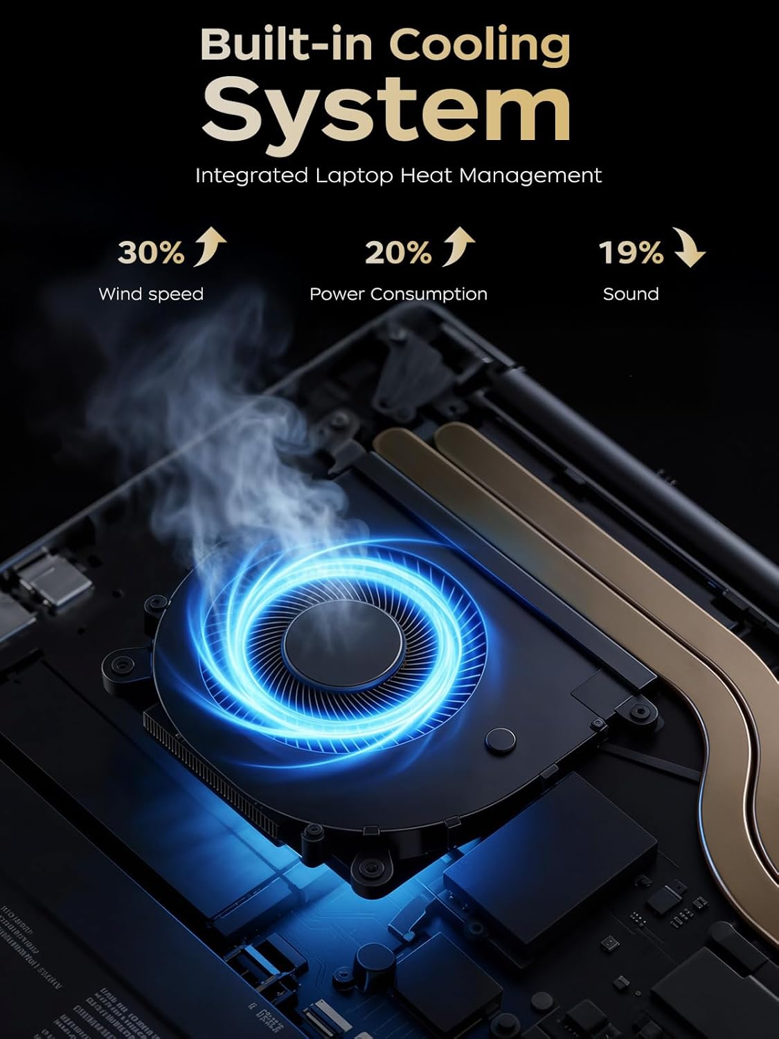 Gaming Laptop, Laptop with AMD Ryzen 3 4300U(Up to 3.7GHz), 16GB DDR4 512GB SSD Laptop Computer, 16.0inch Windοws 11 Laptop, 1920P FHD Display, WiFi 6, USB3.2, Type_C - Image 8