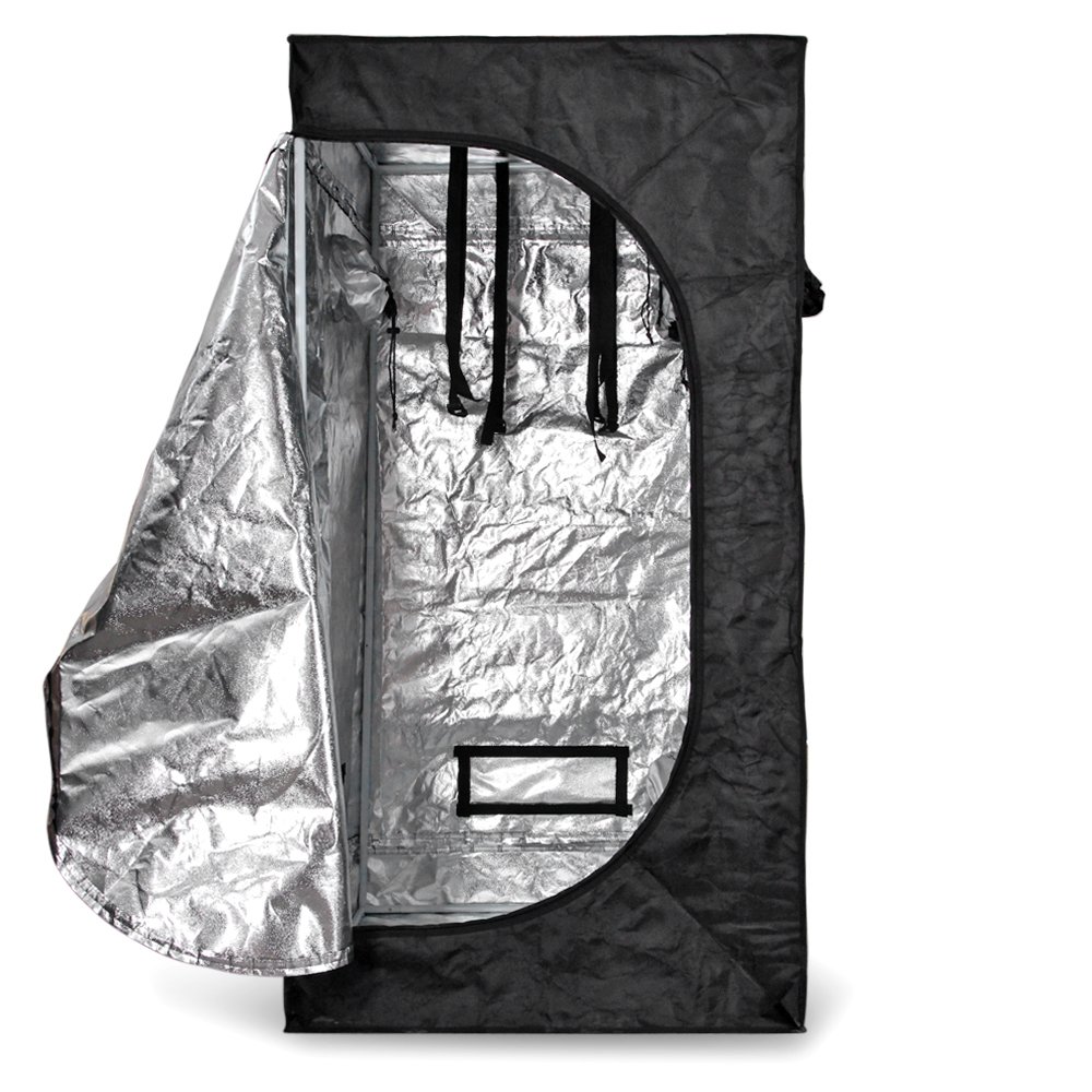 Buy Flexzion Grow Tent 32"x32"x63" Reflective Mylar Hydroponics Hut