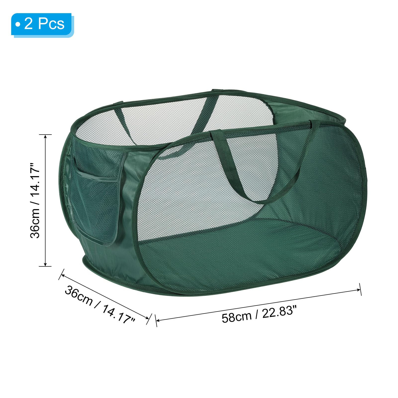 PATIKIL Mesh Laundry Hamper - Image 2