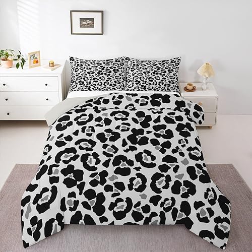 Miniatura 194 de Castle Fairy Juego de ropa de cama con estampado de cebra, tamaño matrimonial, juego de edredón de animales de África y vida silvestre, juego