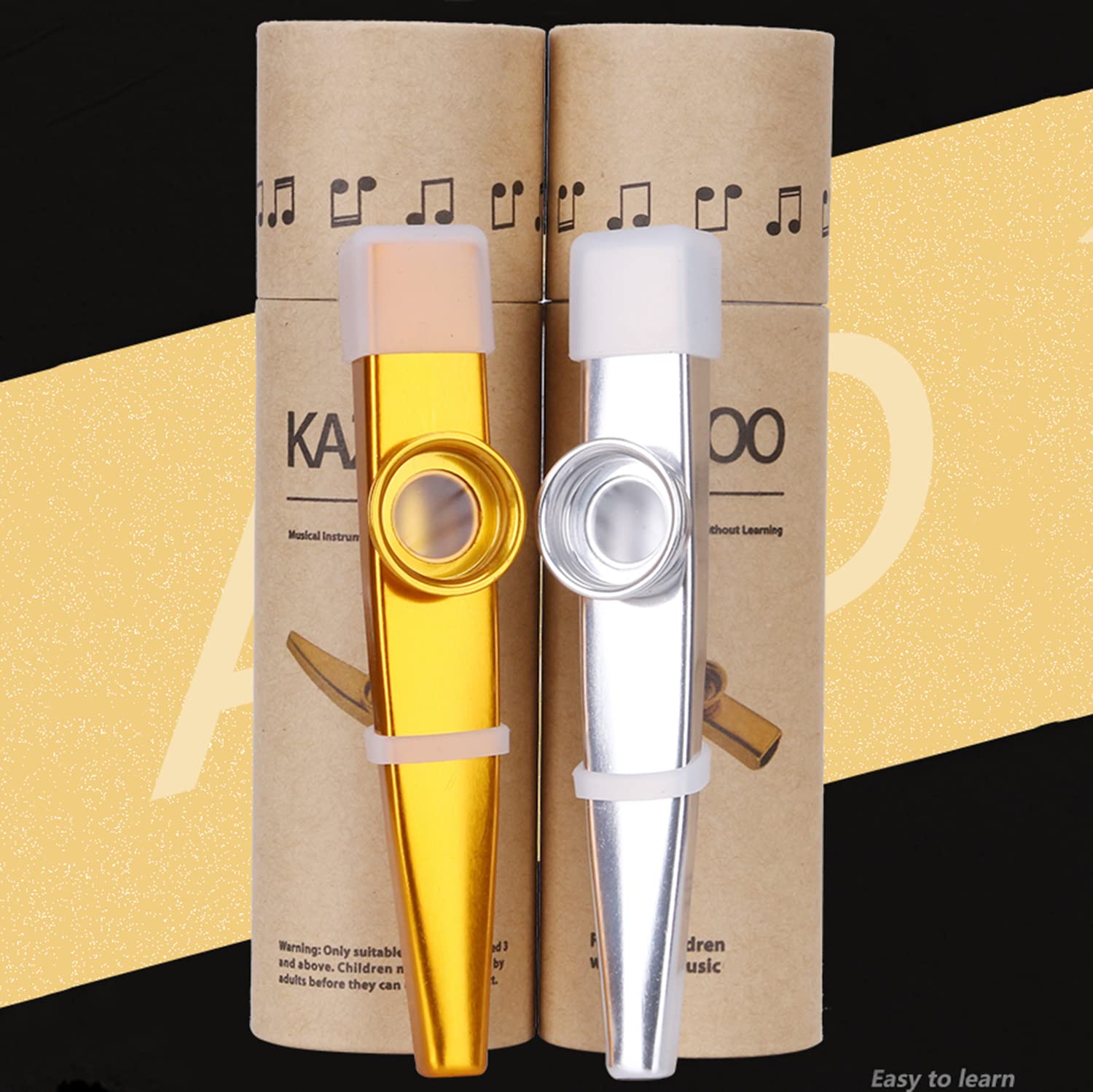 【kazoo♡‼︎】※他の方，購入不可。 Amazon.co.jp: MEIeynt 5 Membrane Flute Diaphragm with Metal