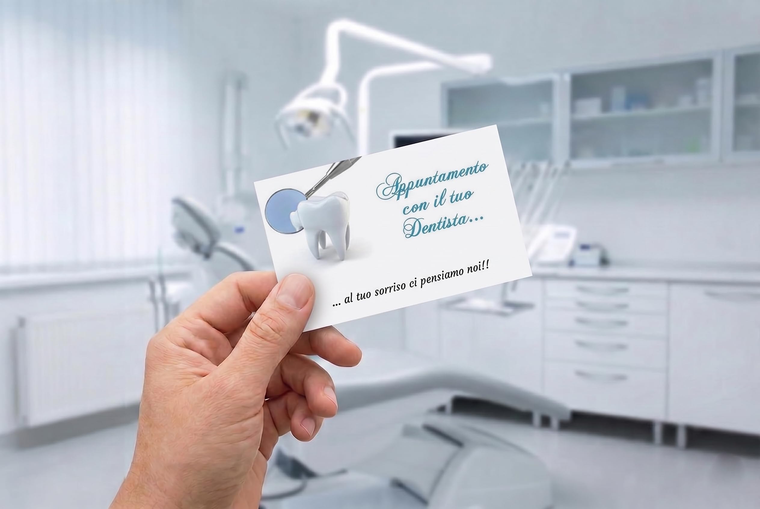 Biglietti per Appuntamenti Dentista 50-500 pezzi Promemoria Studio Odontoiatrico Tessere Tabella Appuntamenti 250