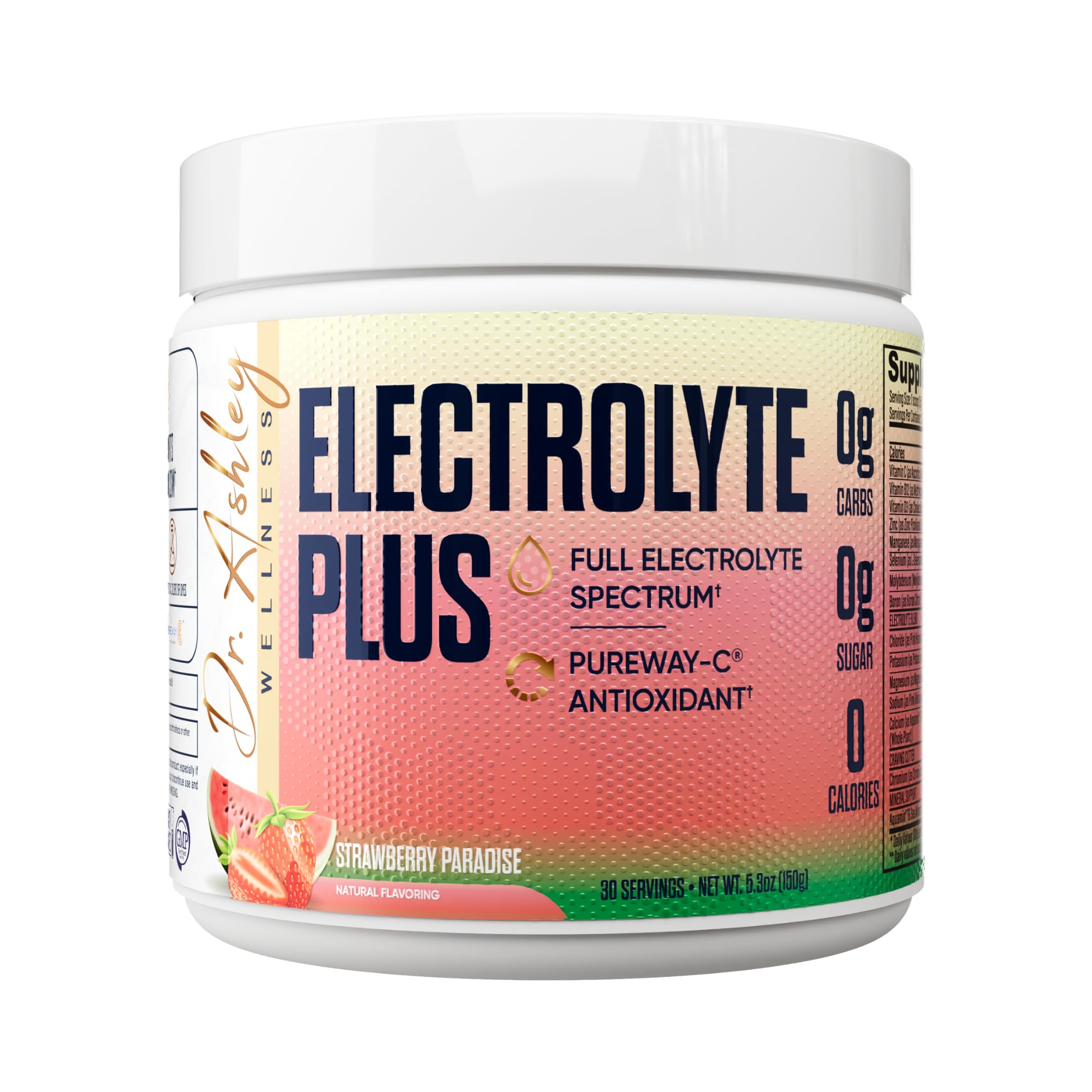 Amazon.com: Dr. Ashley Wellness Electrolyte Plus Powder Drink Mix