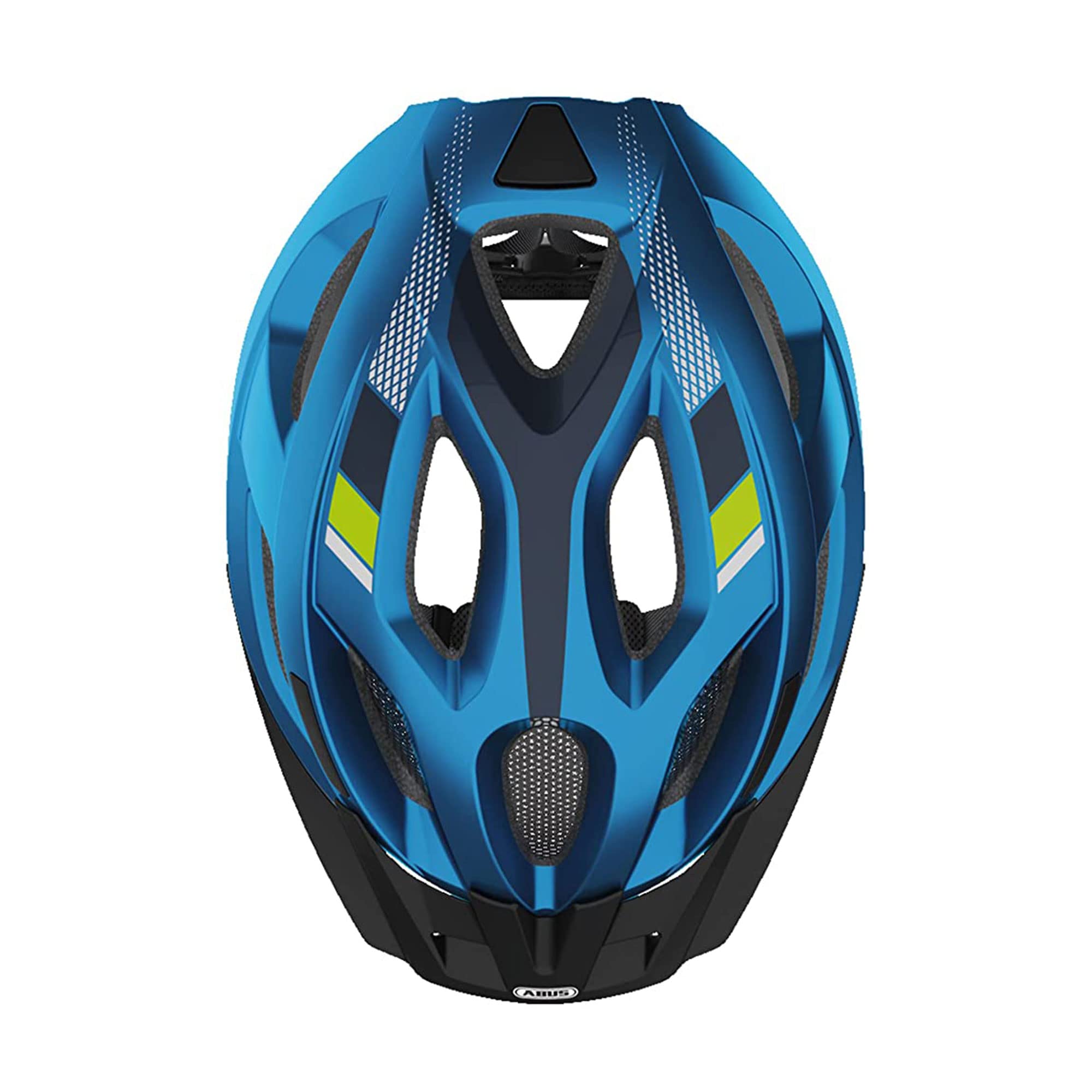 ABUS Kask rowerowy Aduro 2.0 ze światłem, Niebieski, Rozmiar M