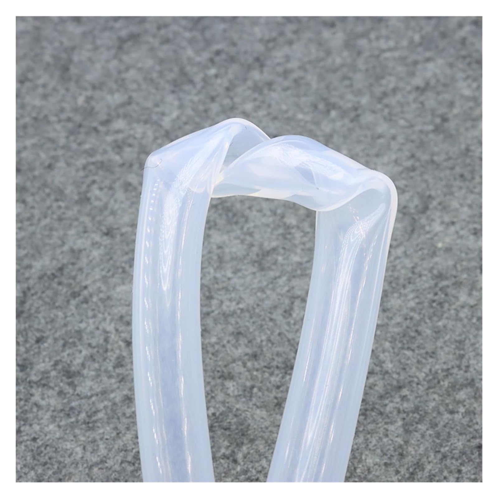 Flexibler Silikonschlauch, Schlauch in Lebensmittelqualität, 1 m, Länge Außendurchmesser 4–18 mm, Innendurchmesser 2–14(OD 12xID 10mm)