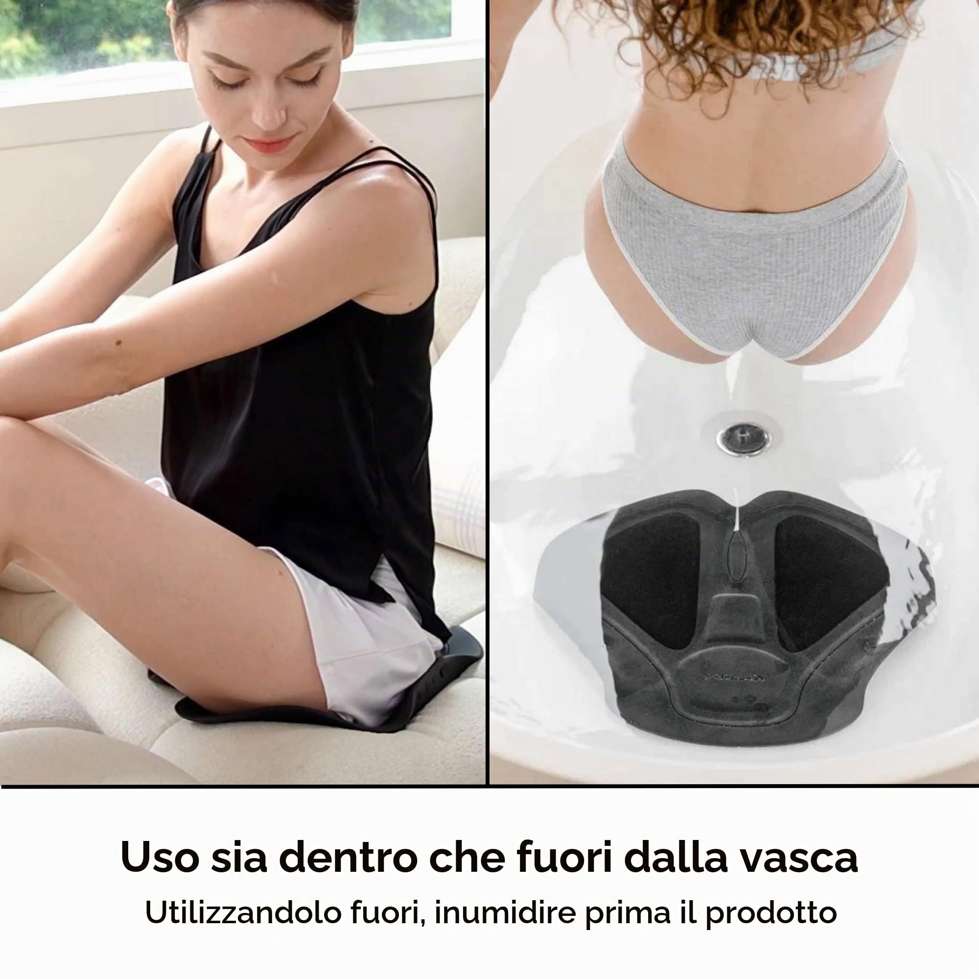 MYTREX Aqua Lift Sollevatore Glutei con EMS | Dispositivo Tonificante Cosce e Glutei con Tecnologia EMS Profonda 6 cm. Stimolatore Muscolare per Uso Dentro e Fuori dalla Vasca da Bagno