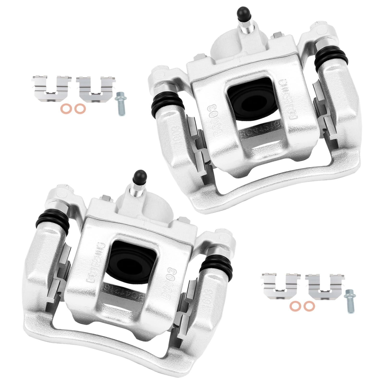 cciyu Rear Left &amp; Right Disc Brake Calipers Assembly 19B6457 19B6456