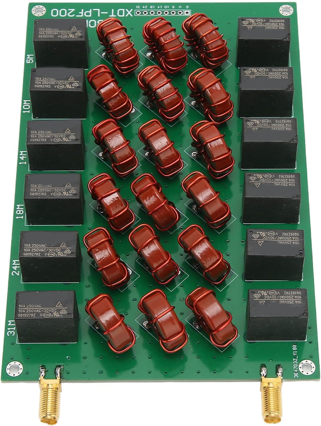 Amazon HFローパスフィルター、ラジオ短波パワーアンプ用のプロフェッショナル330MHzハイレベルコントロールローパスフィルター