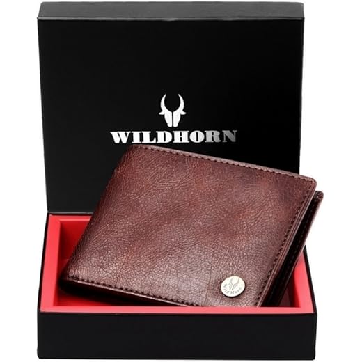WildHorn Brown Leather Wallet