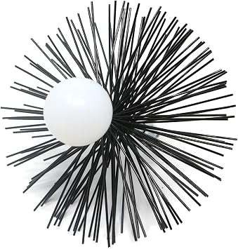 Midwest Hearth 4-Inch Round Pellet Stove Chimney Cleaning Brush Made in USA