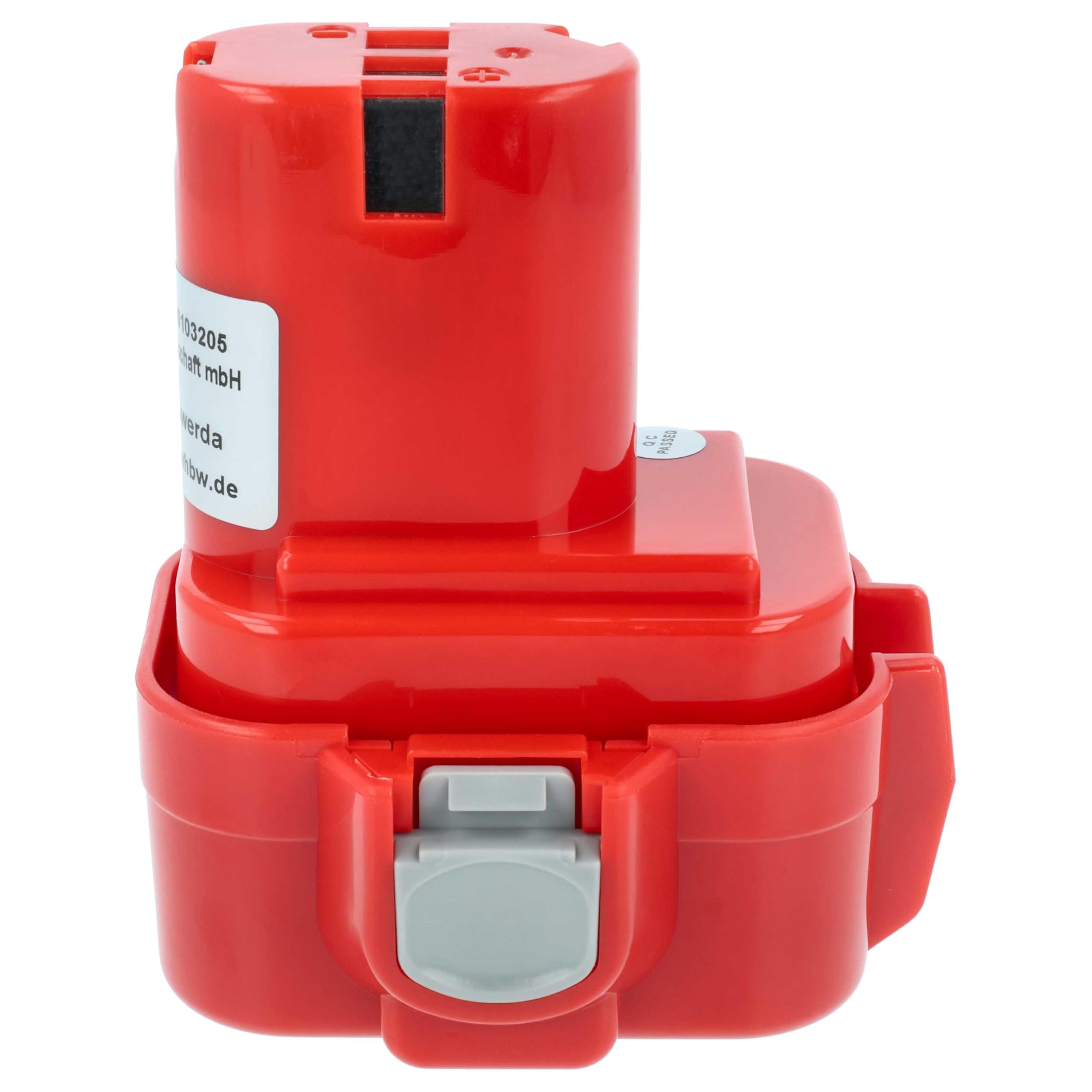 vhbw 3x batteria compatibile con Makita 6796FD, 6797D, 6791DW, 6792DW, 6706DWA, 6791D, 6793D, 6794D, 6796D utensile elettrico (3000 mAh, NiMH, 9,6 V)