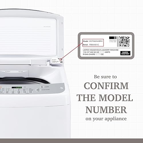 Miniatura 5 de Repuesto para válvula de agua GE/Hotpoint - WH13X10026, PS1482390, AP3995044 - Para lavadora Hotpoint/GE