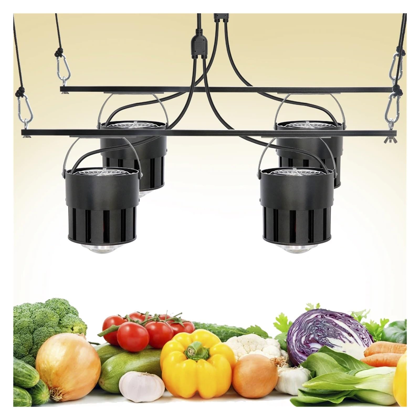 Lámpara de Cultivo, Phytolamp for Plantas, luz Led de 200W CLU048-1818 CXB3590, lámpara Phyto de Espectro Completo, Flor de Invernadero hidropónico(YXO CE Driver)