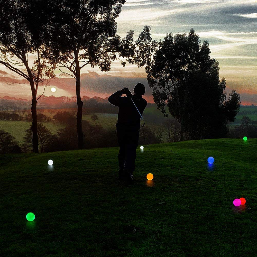 Palline da golf con luci a LED, si illuminano al buio