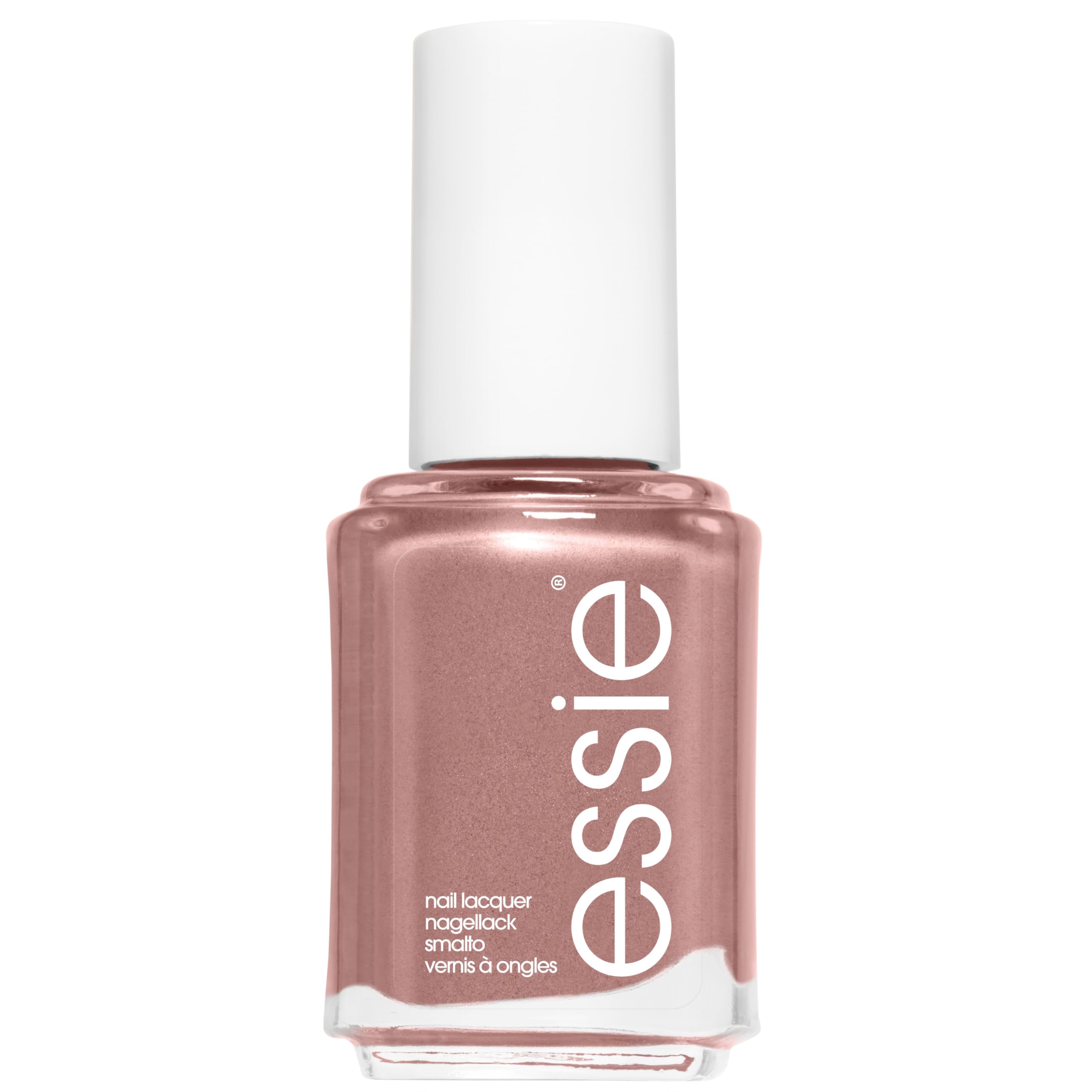 essie Original Nail Polish, 82 buy me a cameo, Rose Gold Shimmer Nail Polish, 13.5 ml