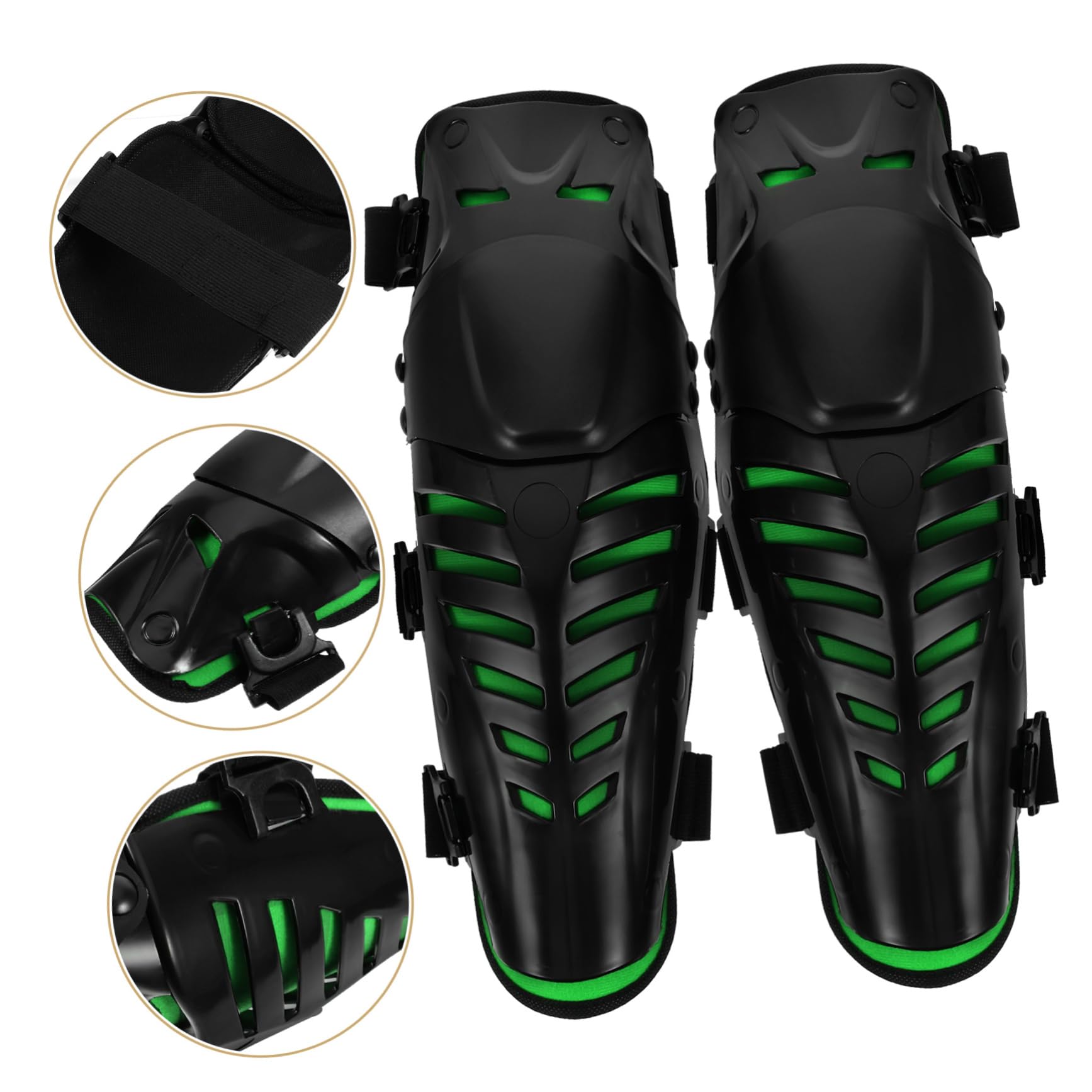 BELLIFFY 1pair Motorcycle Knee Pads for Men Protective Gear for Riding Sports Outdoor Activities High Impact-resistant Design Comfortable Fit Stability Suitable for All