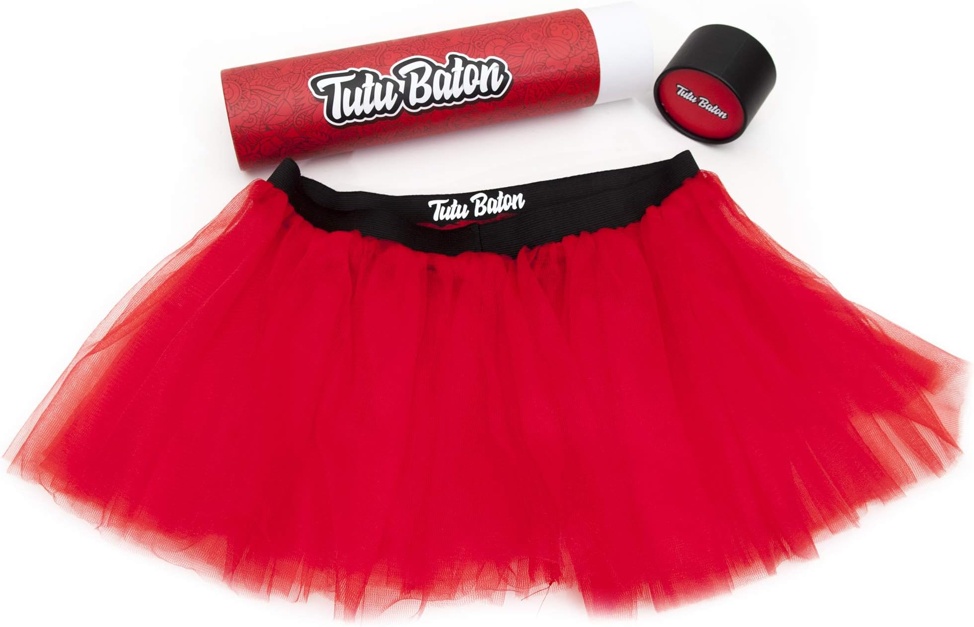 Tutu Baton | Tutus for Women Running, Dance, Holidays, Tulle Skirt