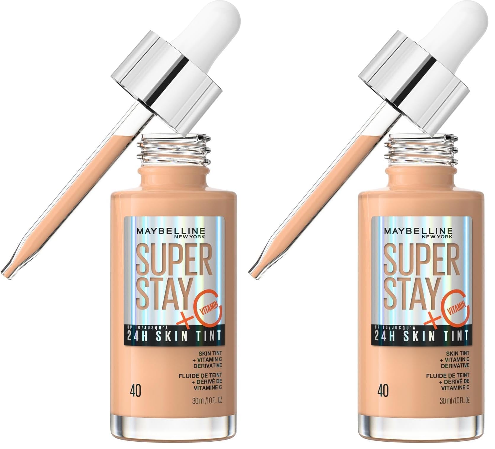 Maybelline New York Super Stay Skin Tint Fondöten - 40 (2 paketi)