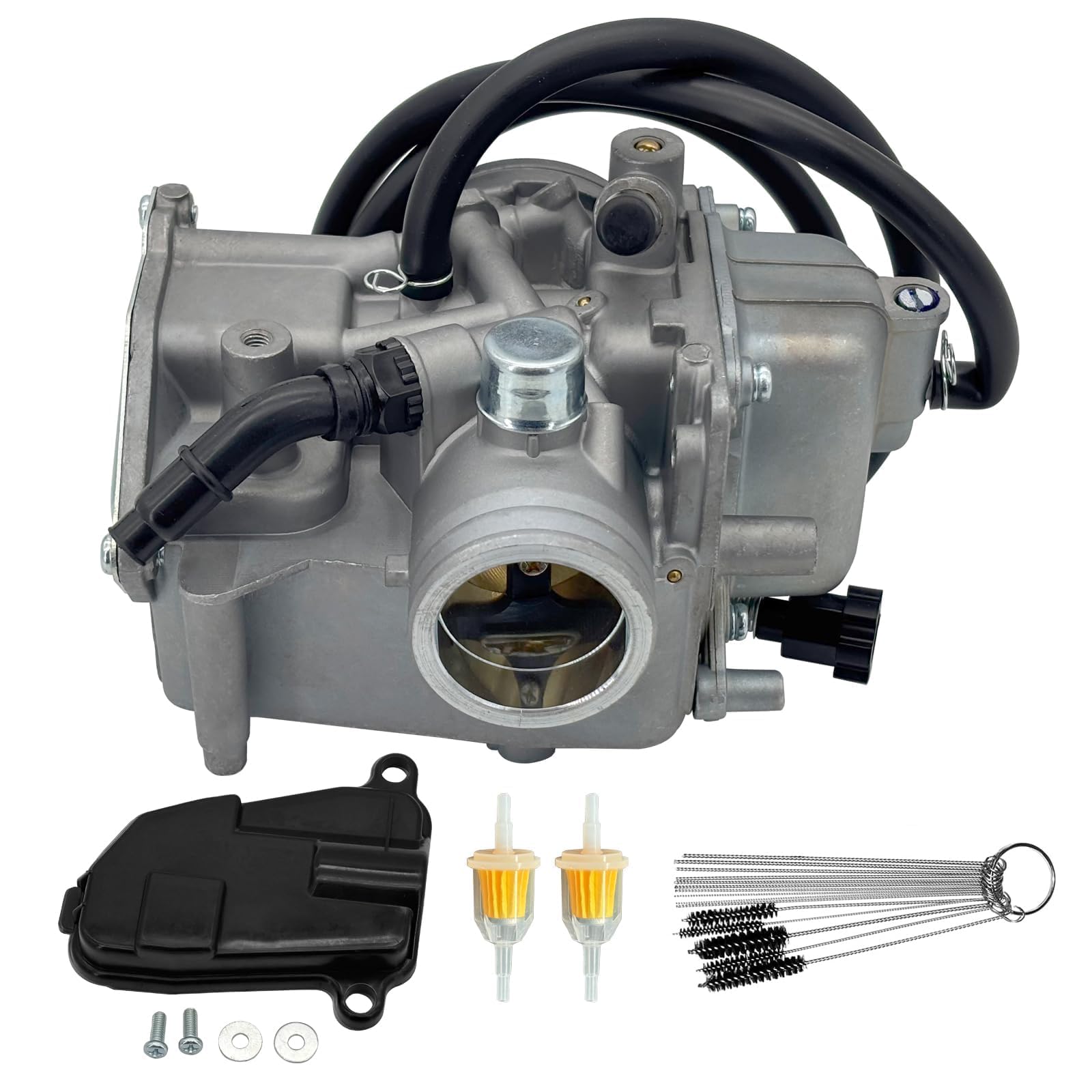 JAETHB Carburetor Compatible with Honda ATC250ES ATC250SX TRX250 TRX350 TRX350D ATV 1985-1989 Replacement Part Numbers 16100-HA0-682