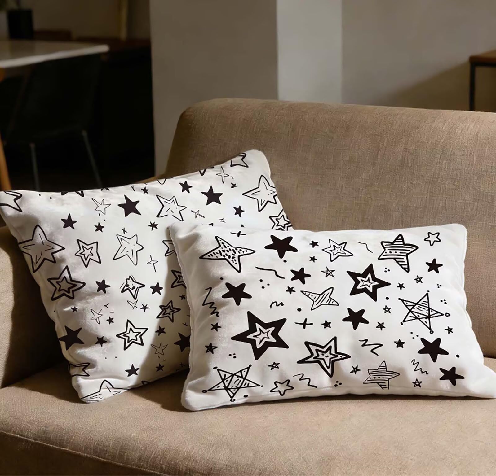 Taie d'oreiller 40x80 avec fermeture eclair invisible pour eviter les plis