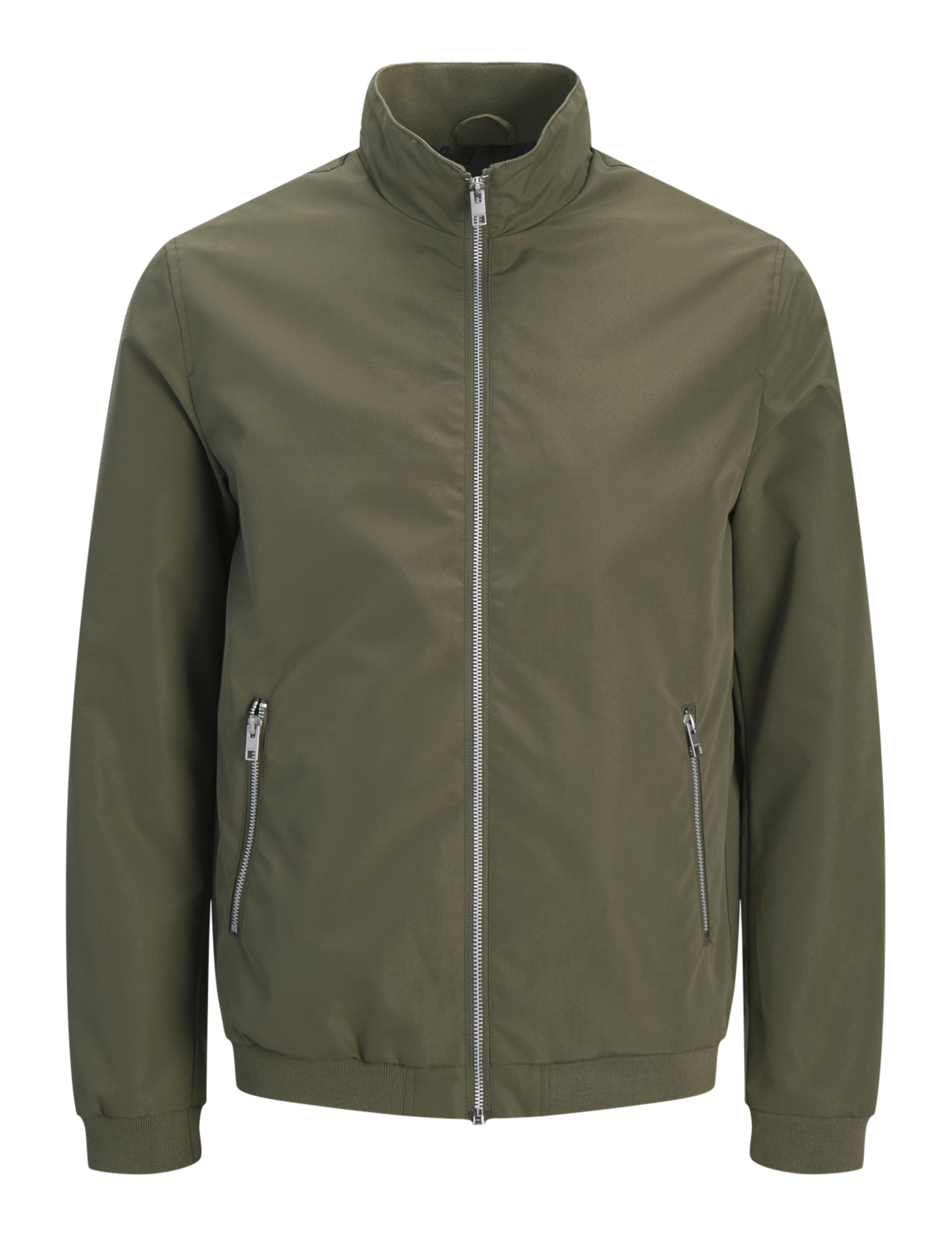 JACK & JONES Jjerush Harrington Bomber Noos, Verde Oliva, L
