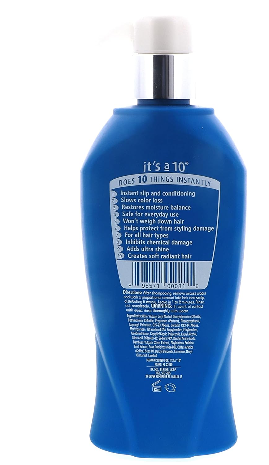 It's a 10 Haircare Potion Miracle Repair Conditioner, 10 fl. oz. (Pack of 2)