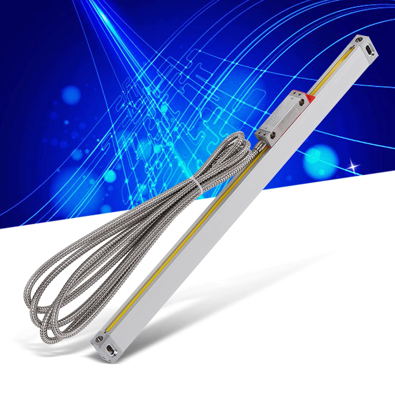 Drehmaschine Linearskala Ttl 1μm Digitalanzeige Encoder Dc5v mit Db9 Stecker für den industriellen Drehmaschineneinsatz (650)