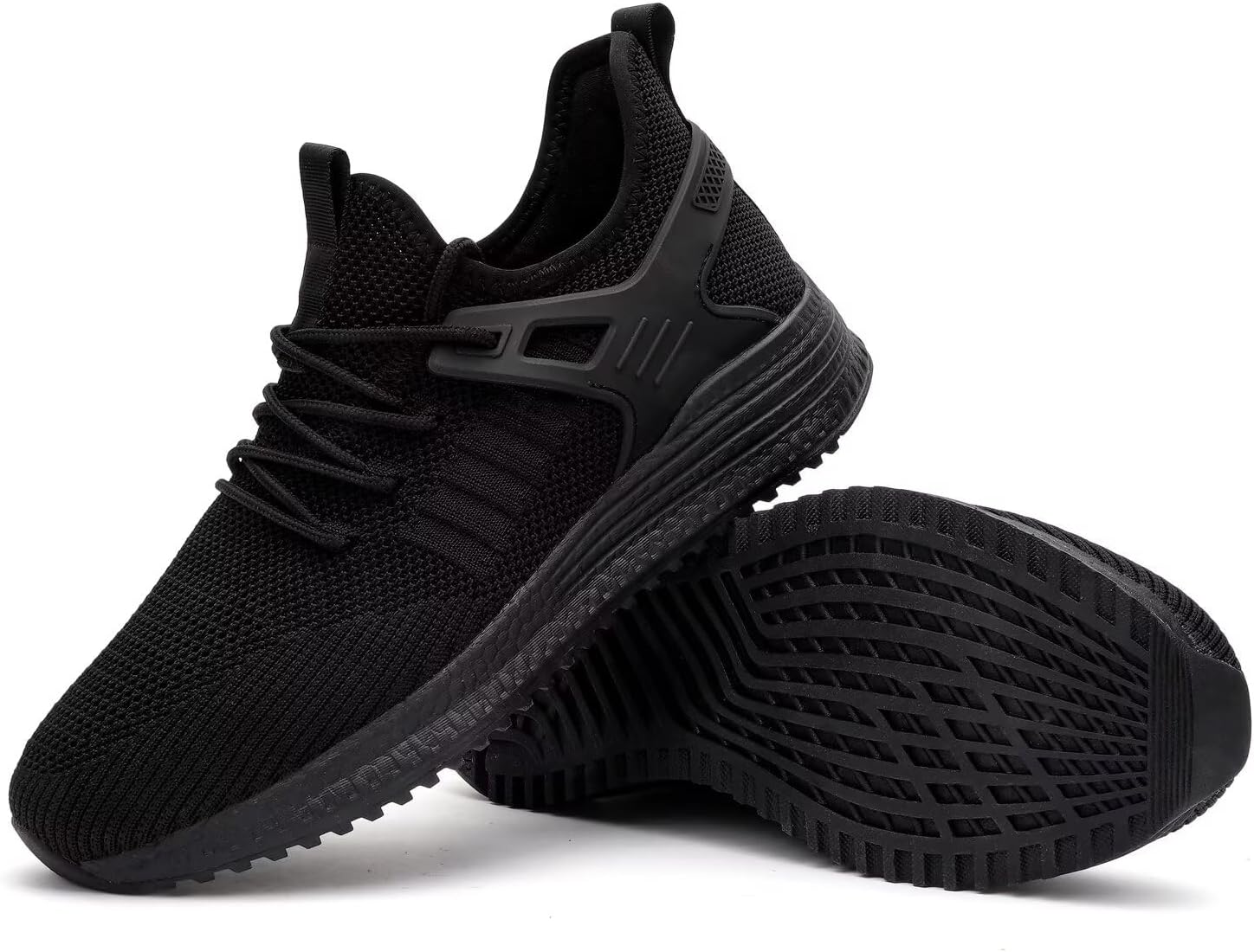 SDolphin Men's Running Shoes Sneakers - Tennis Workout Walking Gym Athletic Rubber Sole Breathable Comfortable Non Slip Fashion Shoes