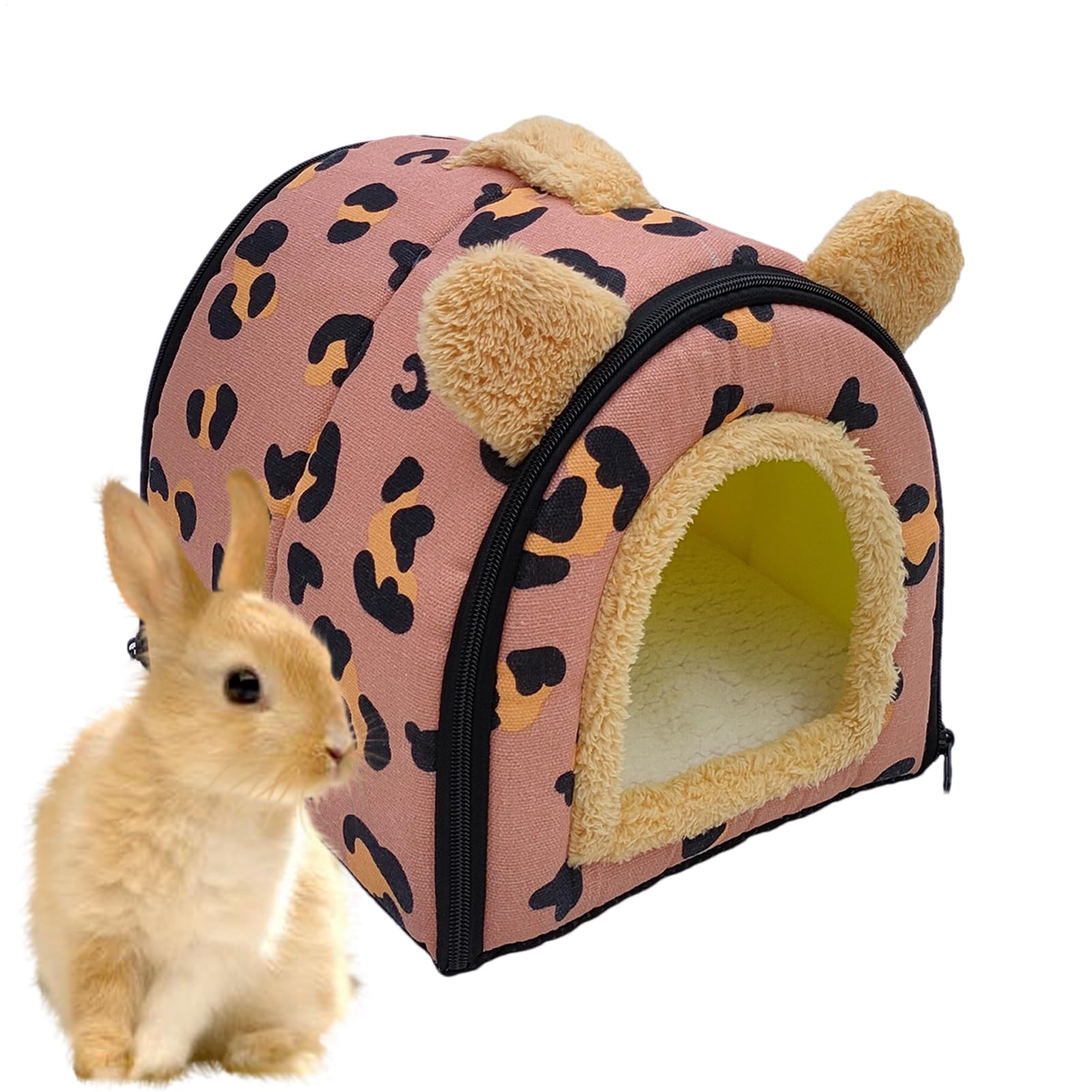 Niche chaude pour hamster et cachette douillette petits animaux de cage