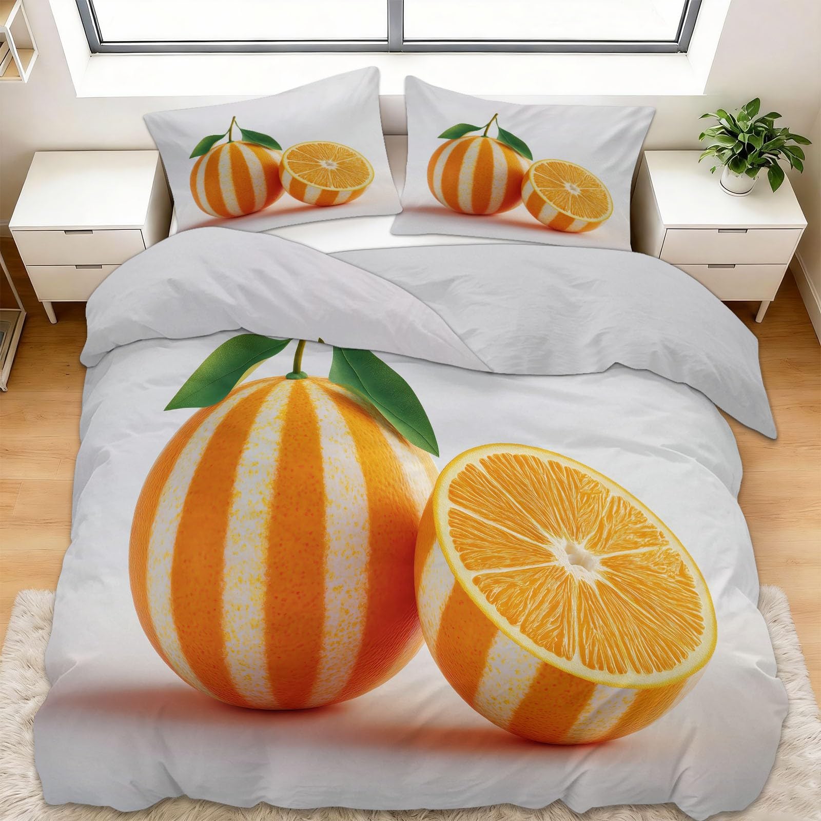 Parure de lit agrumes 90x190 pour illuminer la chambre de votre enfant