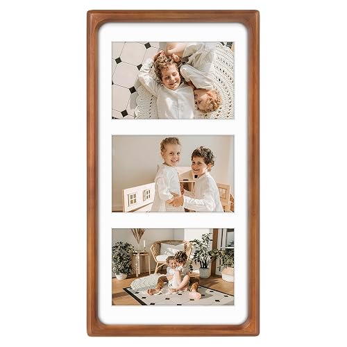 Golden State Art, 4x6 Collage Picture Frame - Solid Wood