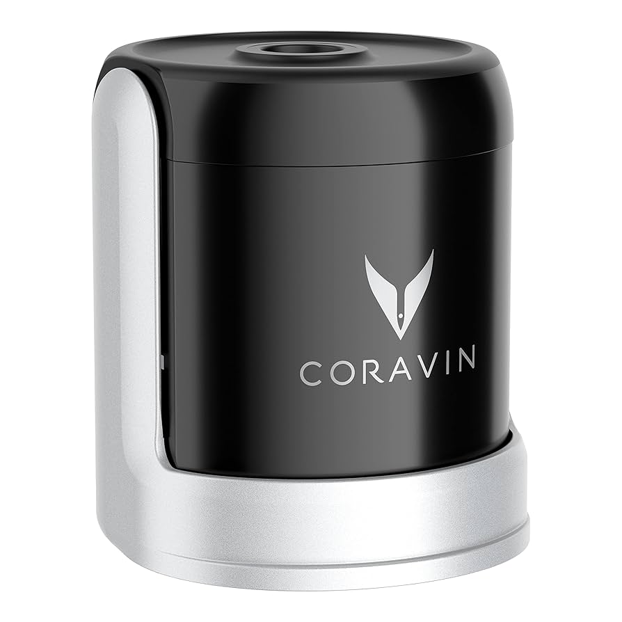 CORAVIN ワイン保存器具 シルバー/ブラック Amazon｜Coravin スパークリングストッパー 2個パック、シルバー