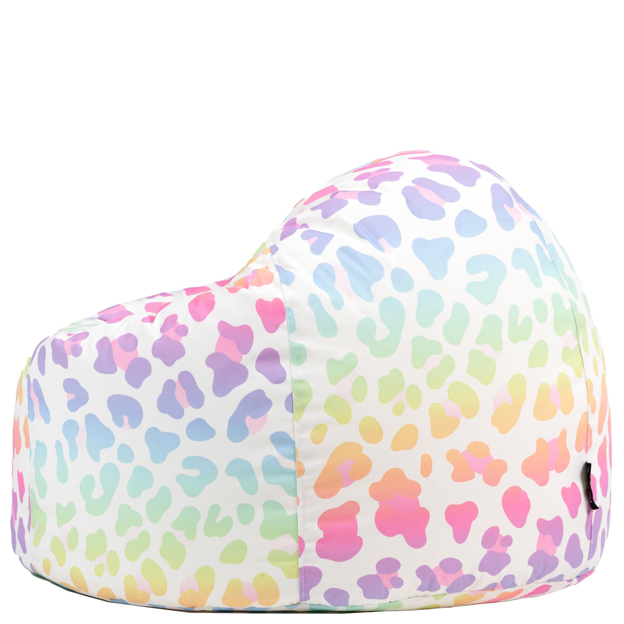 Icon Léopard Pouf Enfant, Collection Imprimée, Pouf Poire Ado avec Remplissage, Chaise Enfant, Fauteuil Chambre, Meuble Chambre, Meuble Salon