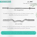 Title: Protoner home gym 10 kg - 100 kg fitness combo PVC/Rubber/Steel gallery image