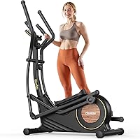 Niceday Elliptical Machine for Home: 18IN Stride, 16 Resistance Levels, 400LBS Capacity, Quiet Magnetic Trainer with Kinomap App