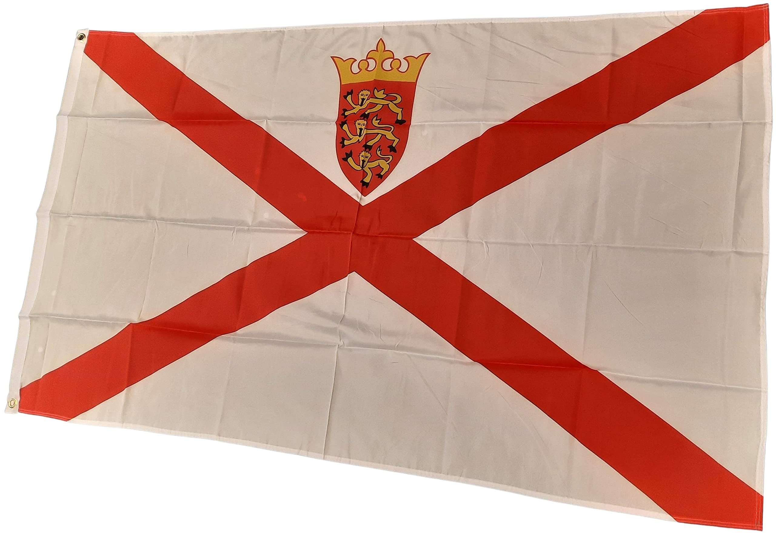 NWFlags Jersey Flag 5ft x 3ft 75d Premium Polyester Suitable For Flagpoles, Multicolor