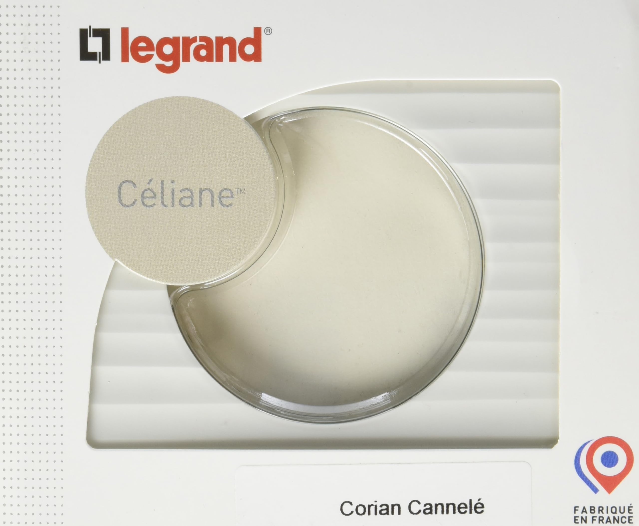 Plaque De Finition Corian Pampéii Pour Interrupteur Céliane Legrand - Vente à L'unité - Neuf